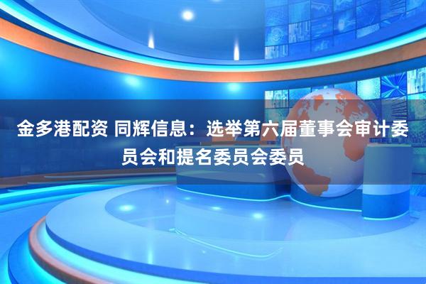 金多港配资 同辉信息：选举第六届董事会审计委员会和提名委员会委员